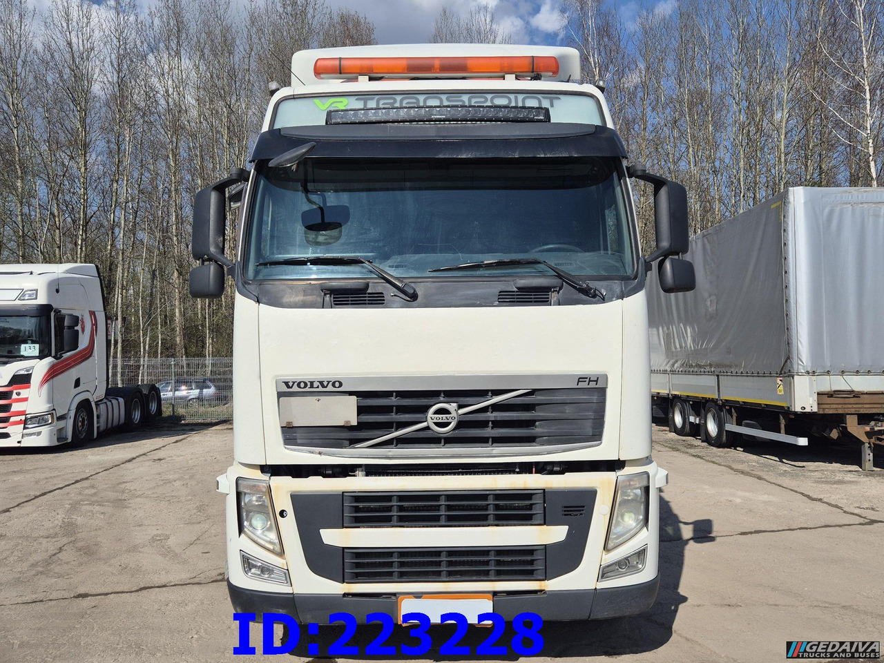 VOLVO FH13 540HP 8X4 Euro5 - شاحنة هيكل كابينة: صورة 2 VOLVO FH13 540HP 8X4 Euro5 - شاحنة هيكل كابينة: صورة 2