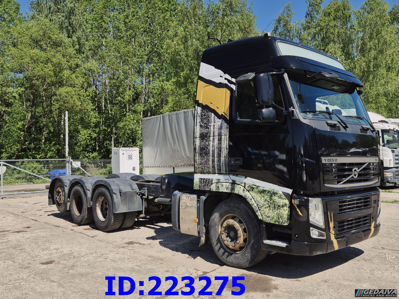 VOLVO FH13 540HP 8X4 (Steering axle) RETARDER - شاحنة هيكل كابينة: صورة 4 VOLVO FH13 540HP 8X4 (Steering axle) RETARDER - شاحنة هيكل كابينة: صورة 4