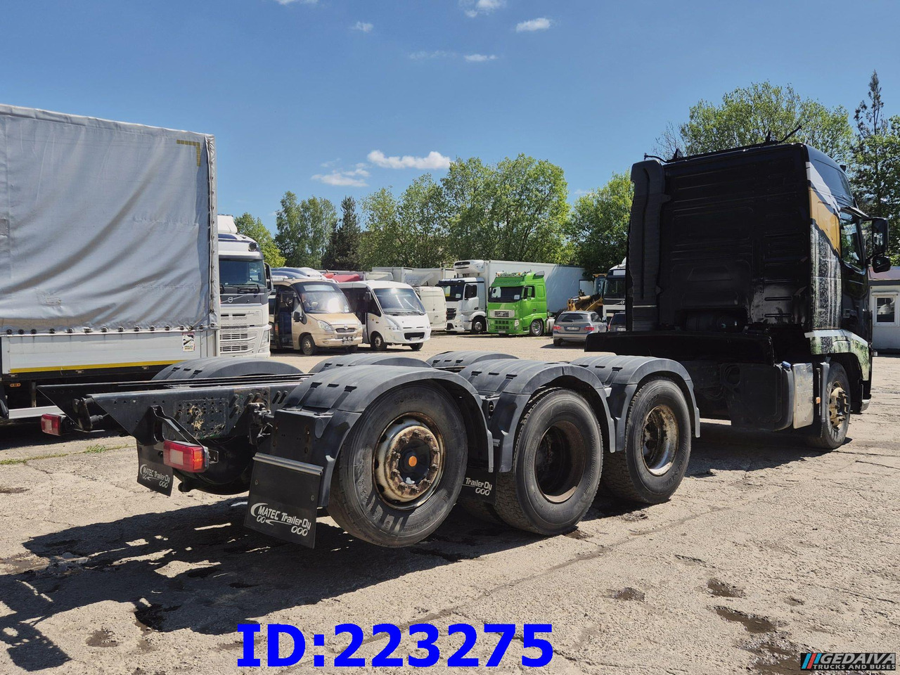 VOLVO FH13 540HP 8X4 (Steering axle) RETARDER - شاحنة هيكل كابينة: صورة 5 VOLVO FH13 540HP 8X4 (Steering axle) RETARDER - شاحنة هيكل كابينة: صورة 5