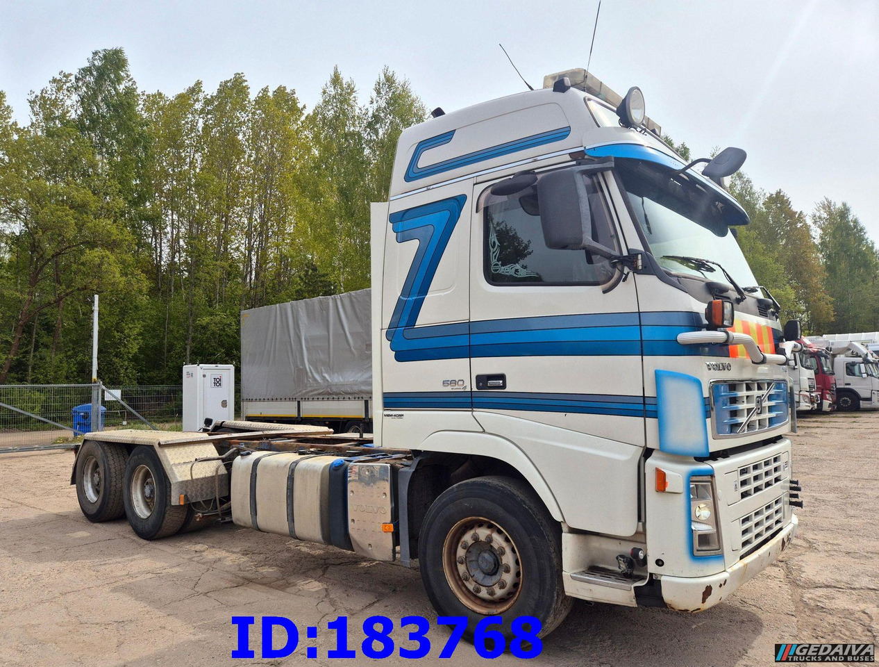 VOLVO FH16 580HP 6x4 BigAxles - شاحنة هيكل كابينة: صورة 4 VOLVO FH16 580HP 6x4 BigAxles - شاحنة هيكل كابينة: صورة 4