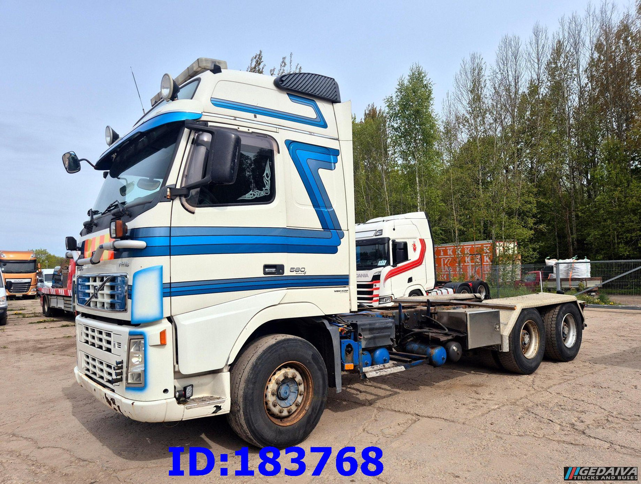 VOLVO FH16 580HP 6x4 BigAxles - شاحنة هيكل كابينة: صورة 1 VOLVO FH16 580HP 6x4 BigAxles - شاحنة هيكل كابينة: صورة 1