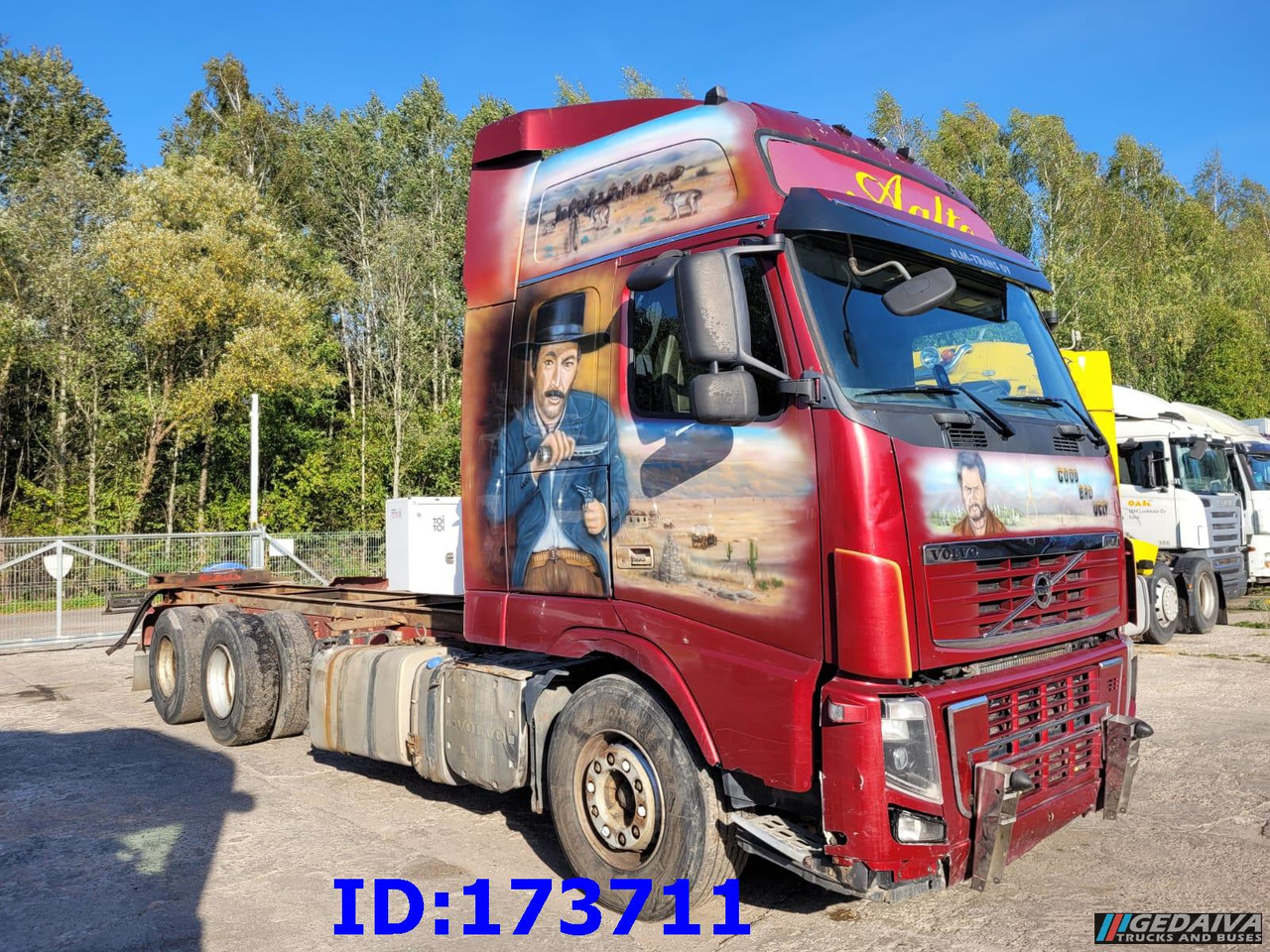 VOLVO FH16 700HP 6x4 Euro5 - شاحنة هيكل كابينة: صورة 4 VOLVO FH16 700HP 6x4 Euro5 - شاحنة هيكل كابينة: صورة 4