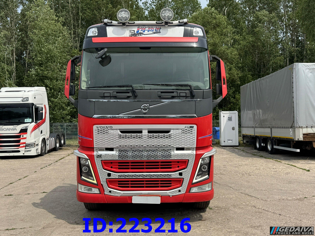 VOLVO FH16 700HP 8X4  Big axle - شاحنة هيكل كابينة: صورة 2 VOLVO FH16 700HP 8X4  Big axle - شاحنة هيكل كابينة: صورة 2