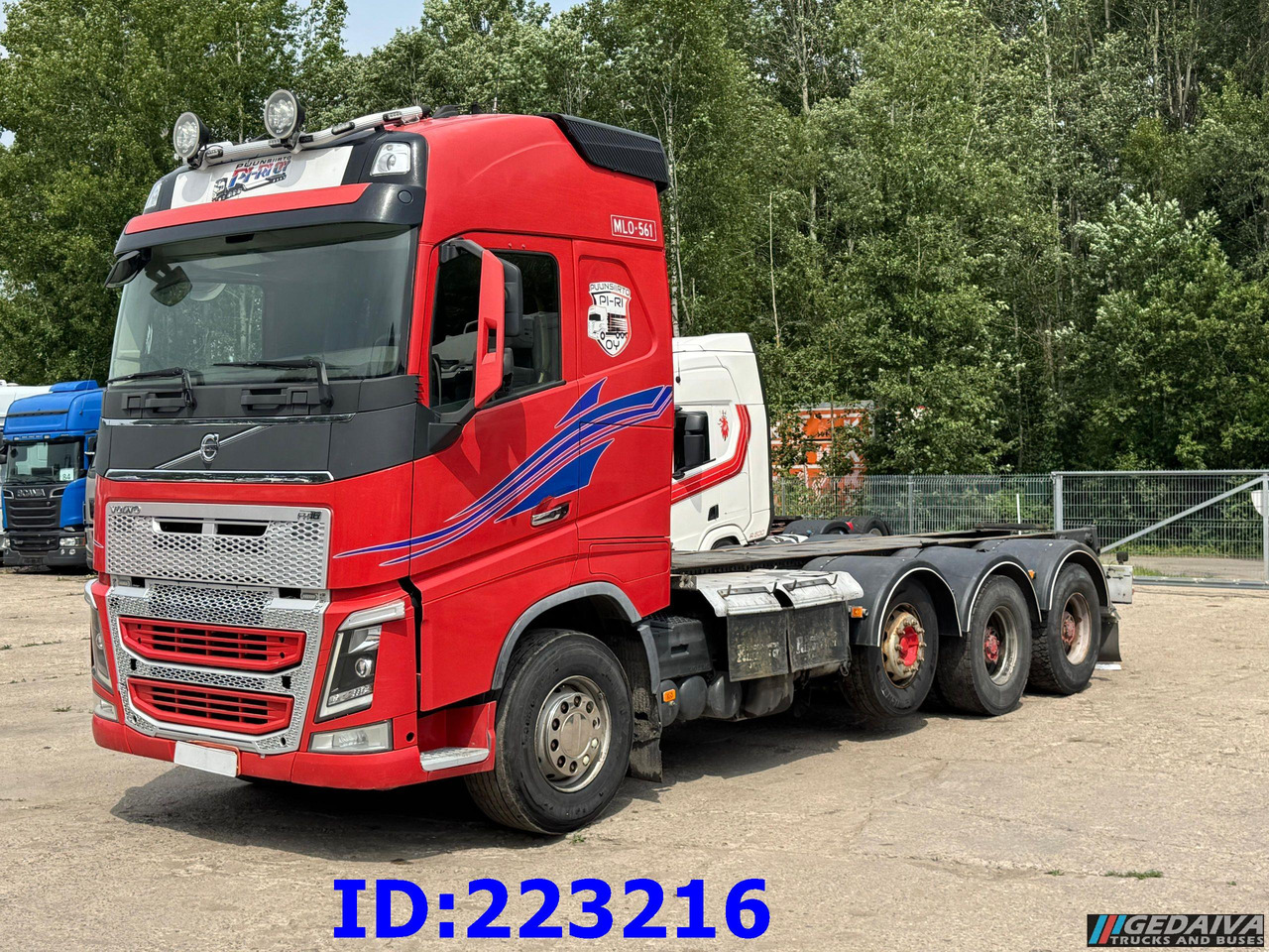 VOLVO FH16 700HP 8X4 Big axle - شاحنة هيكل كابينة: صورة 1 VOLVO FH16 700HP 8X4 Big axle - شاحنة هيكل كابينة: صورة 1