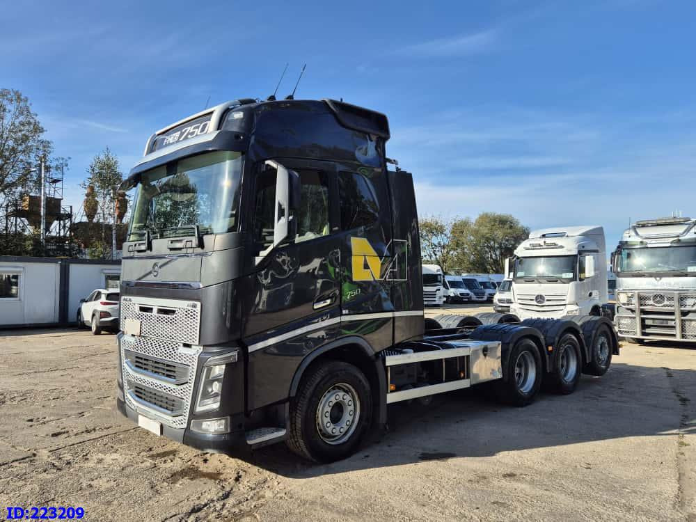 VOLVO FH16 750HP 8x4 Steering axle - شاحنة هيكل كابينة: صورة 1 VOLVO FH16 750HP 8x4 Steering axle - شاحنة هيكل كابينة: صورة 1