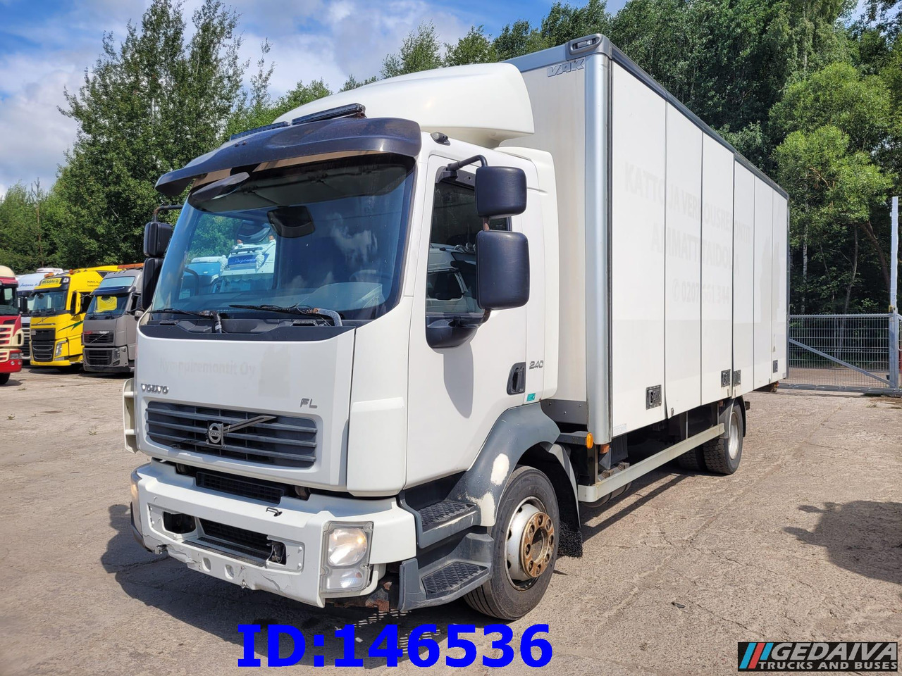 VOLVO FL 240HP - 4x2 - Manual - Euro5 - شاحنة مقفلة: صورة 1 VOLVO FL 240HP - 4x2 - Manual - Euro5 - شاحنة مقفلة: صورة 1