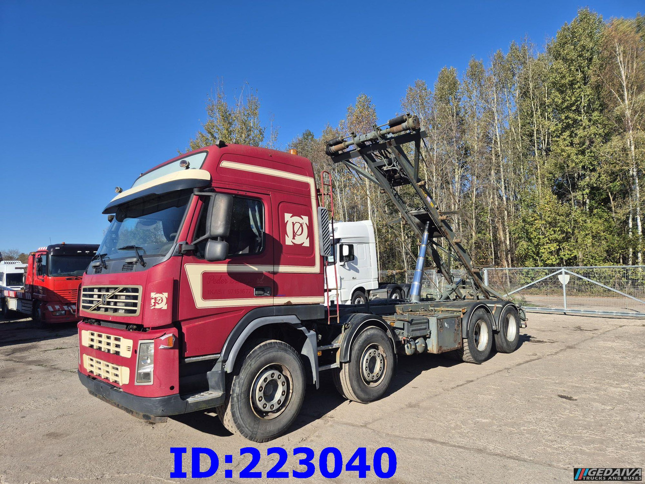VOLVO FM12 420HP 8x2 - شاحنة - نظام الكابلات: صورة 1 VOLVO FM12 420HP 8x2 - شاحنة - نظام الكابلات: صورة 1