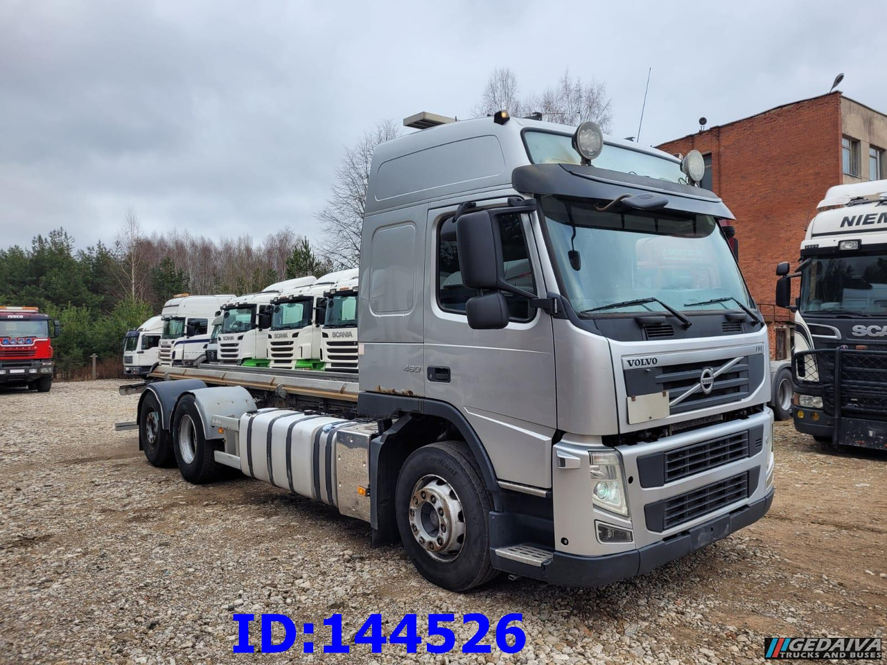 VOLVO FM13 460HP 6x2 Euro5 - شاحنة هيكل كابينة: صورة 4 VOLVO FM13 460HP 6x2 Euro5 - شاحنة هيكل كابينة: صورة 4
