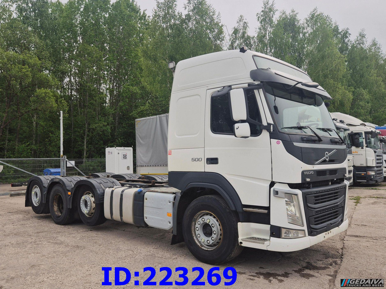 VOLVO FM13 500HP 8x2 (2 steering axels) - شاحنة هيكل كابينة: صورة 4 VOLVO FM13 500HP 8x2 (2 steering axels) - شاحنة هيكل كابينة: صورة 4