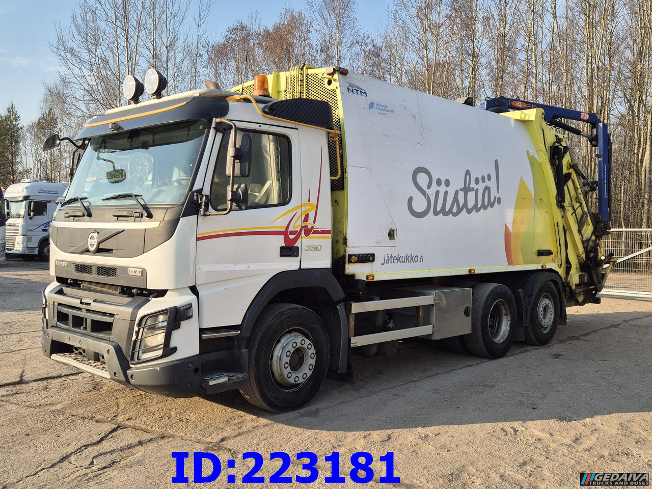 VOLVO FMX 11 330HP 6x2 (Steering axel) - Euro6 - شاحنة النفايات: صورة 1 VOLVO FMX 11 330HP 6x2 (Steering axel) - Euro6 - شاحنة النفايات: صورة 1