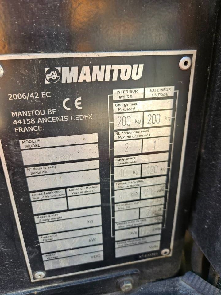 Manitou 100 VJR Evolution - شاحنة ذراع مفصلي: صورة 5 Manitou 100 VJR Evolution - شاحنة ذراع مفصلي: صورة 5
