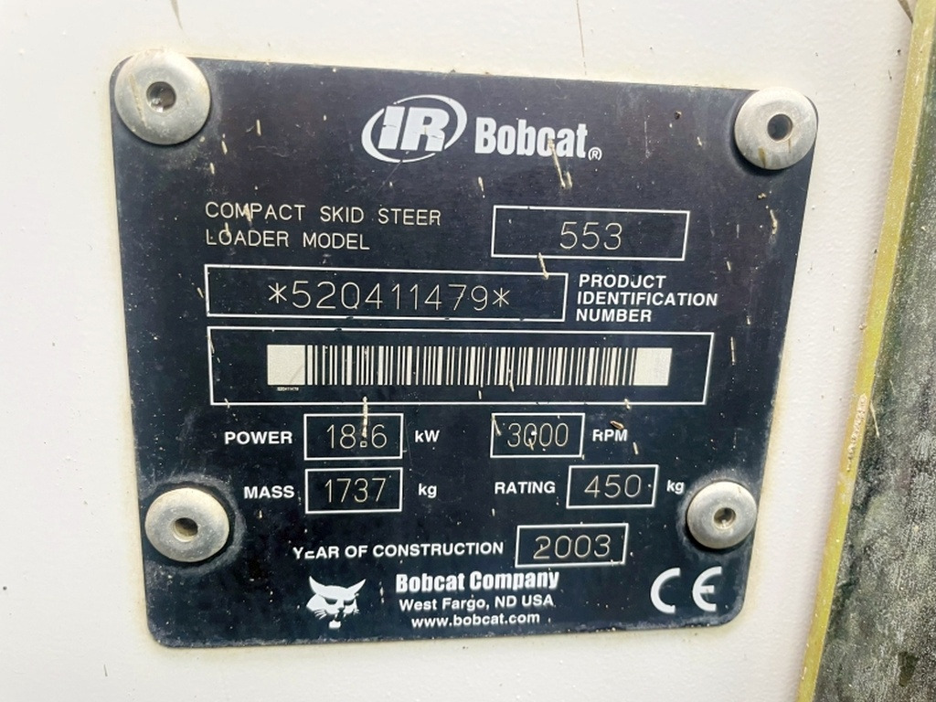 Bobcat 553 (3998) - شيول صغير: صورة 4 Bobcat 553 (3998) - شيول صغير: صورة 4