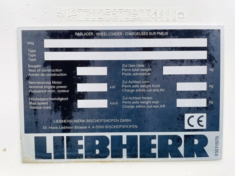 Liebherr L506C (3725) - اللودر بعجل: صورة 3 Liebherr L506C (3725) - اللودر بعجل: صورة 3
