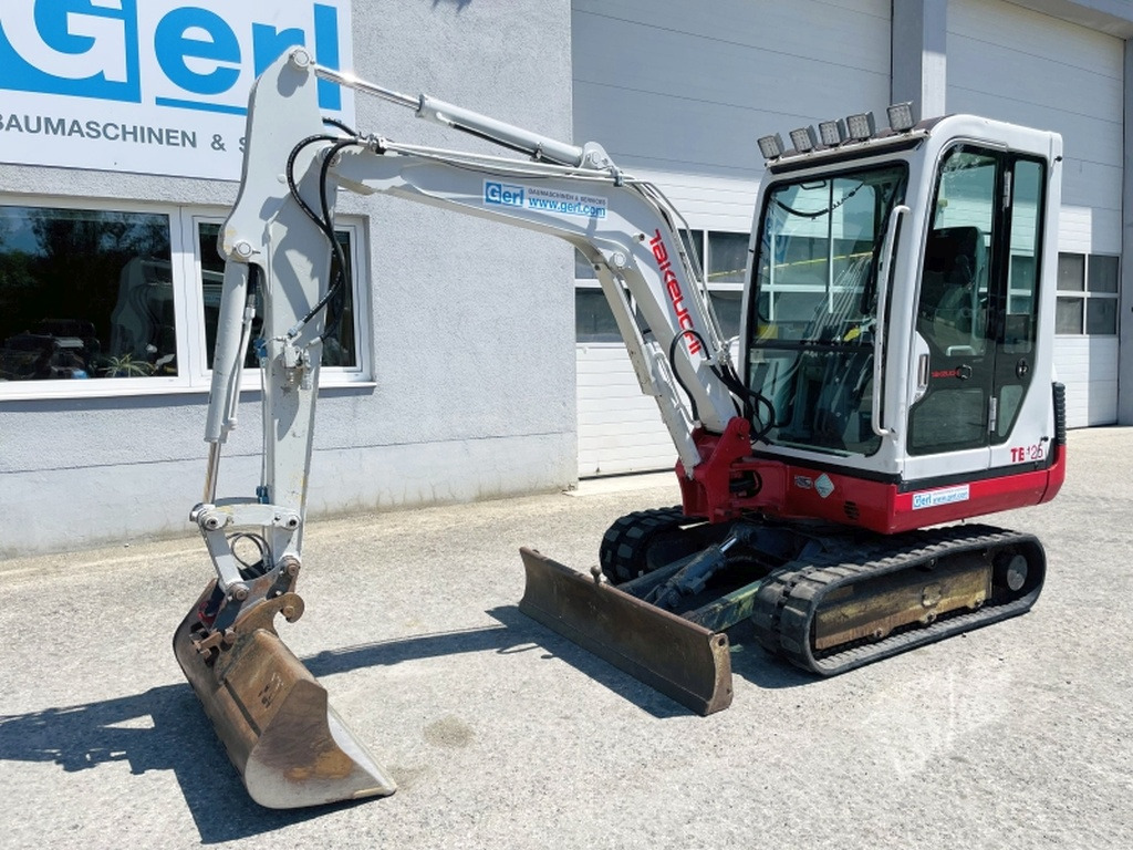 Takeuchi TB125 (4004) - حفارة مُصَّغرة: صورة 4 Takeuchi TB125 (4004) - حفارة مُصَّغرة: صورة 4