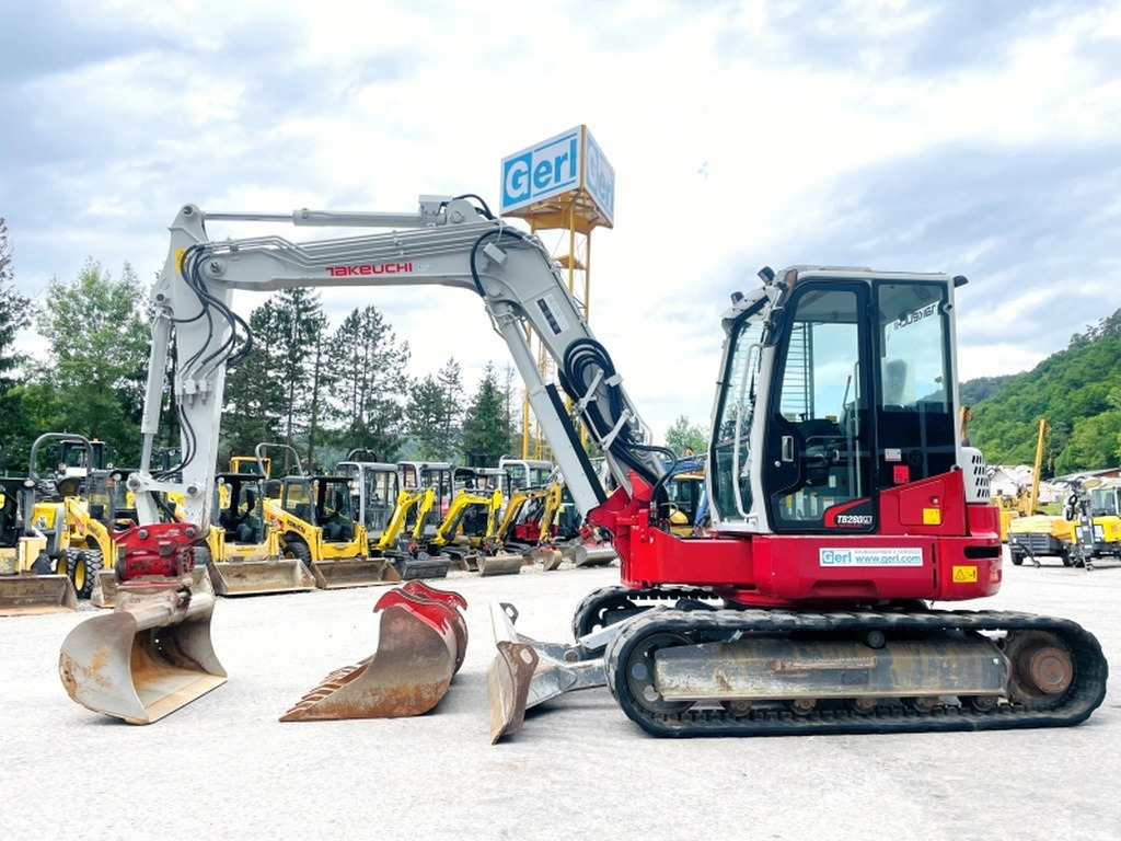 Takeuchi TB280FR (4002) - حفار زحاف: صورة 1 Takeuchi TB280FR (4002) - حفار زحاف: صورة 1