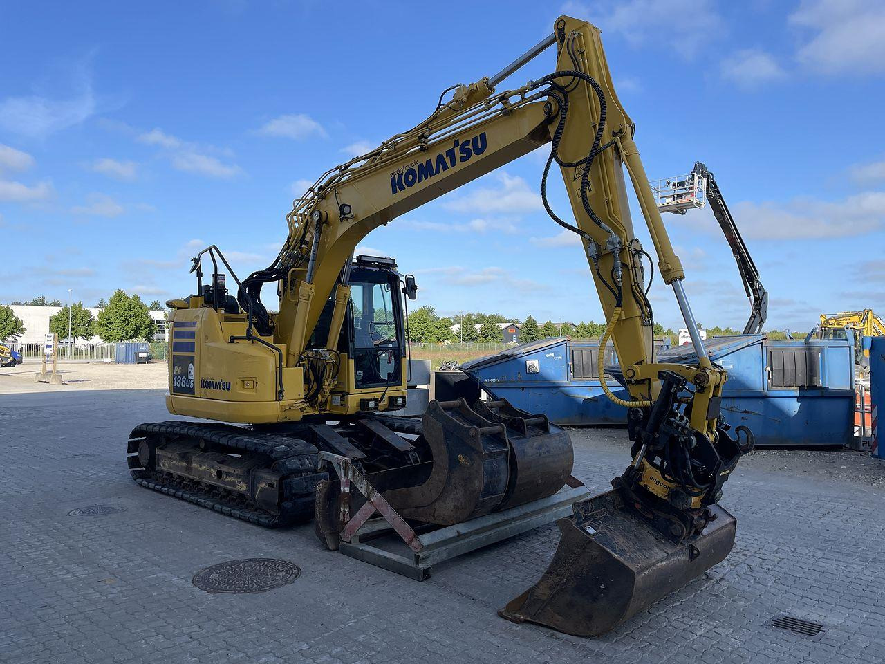 Komatsu PC138US-11 - حفار زحاف: صورة 5 Komatsu PC138US-11 - حفار زحاف: صورة 5