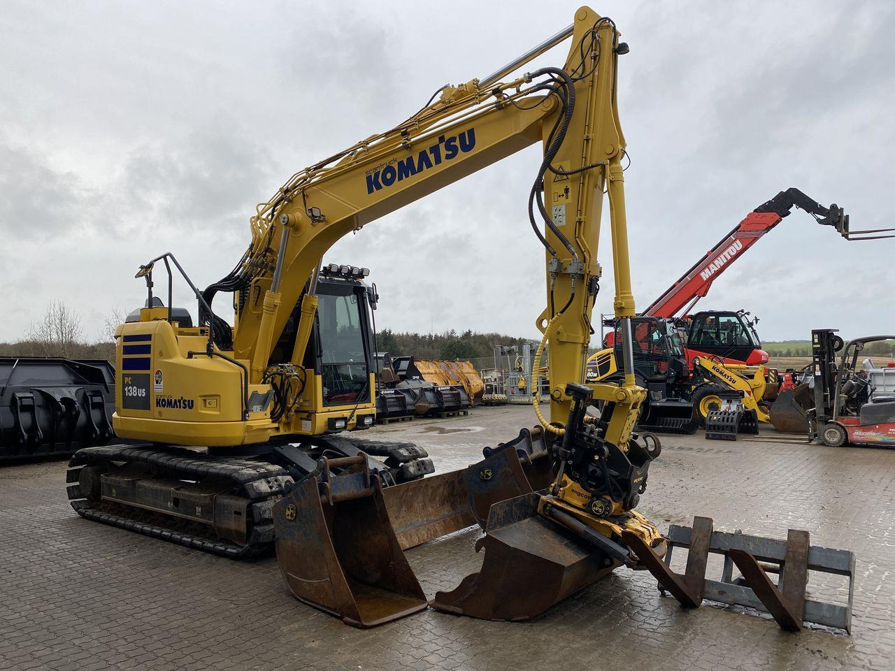 Komatsu PC138US-11 - حفار زحاف: صورة 5 Komatsu PC138US-11 - حفار زحاف: صورة 5
