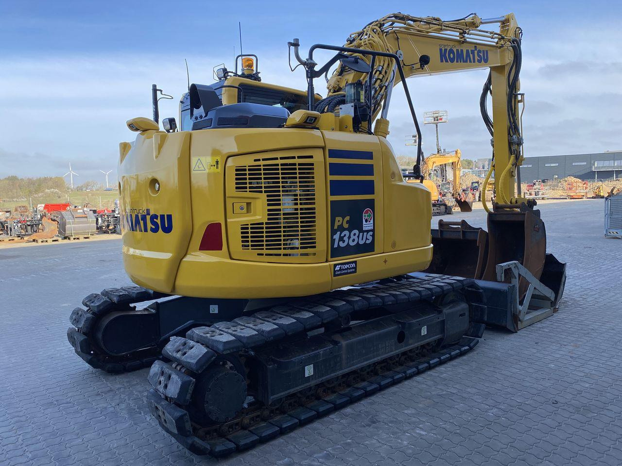 Komatsu PC138US-11 - حفار زحاف: صورة 4 Komatsu PC138US-11 - حفار زحاف: صورة 4