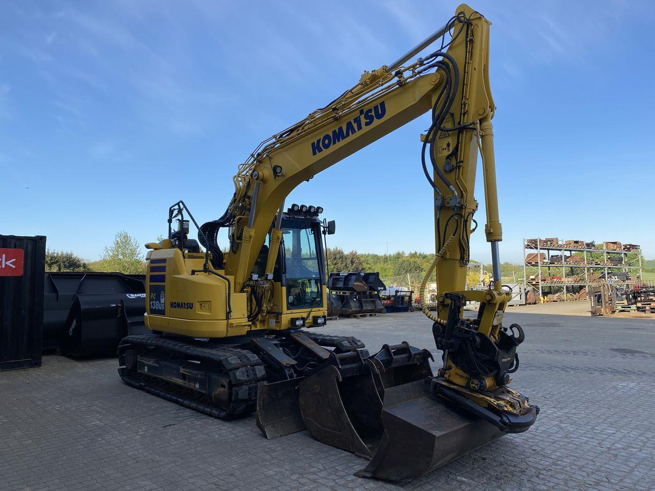 Komatsu PC138US-11 - حفار زحاف: صورة 5 Komatsu PC138US-11 - حفار زحاف: صورة 5