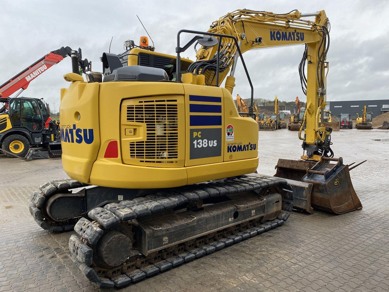 Komatsu PC138US-11 - حفار زحاف: صورة 4 Komatsu PC138US-11 - حفار زحاف: صورة 4