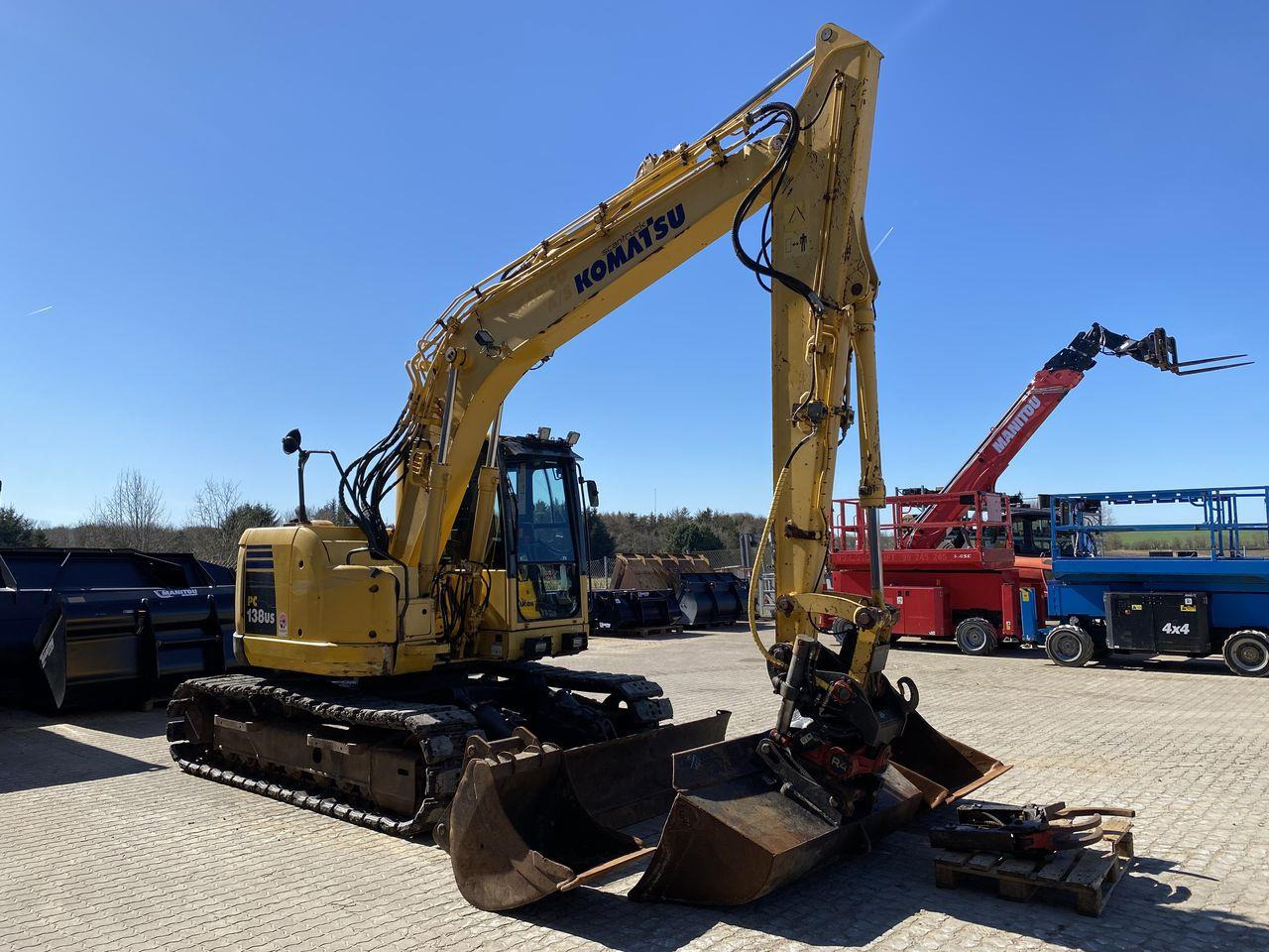 Komatsu PC138US-8 - حفار زحاف: صورة 5 Komatsu PC138US-8 - حفار زحاف: صورة 5