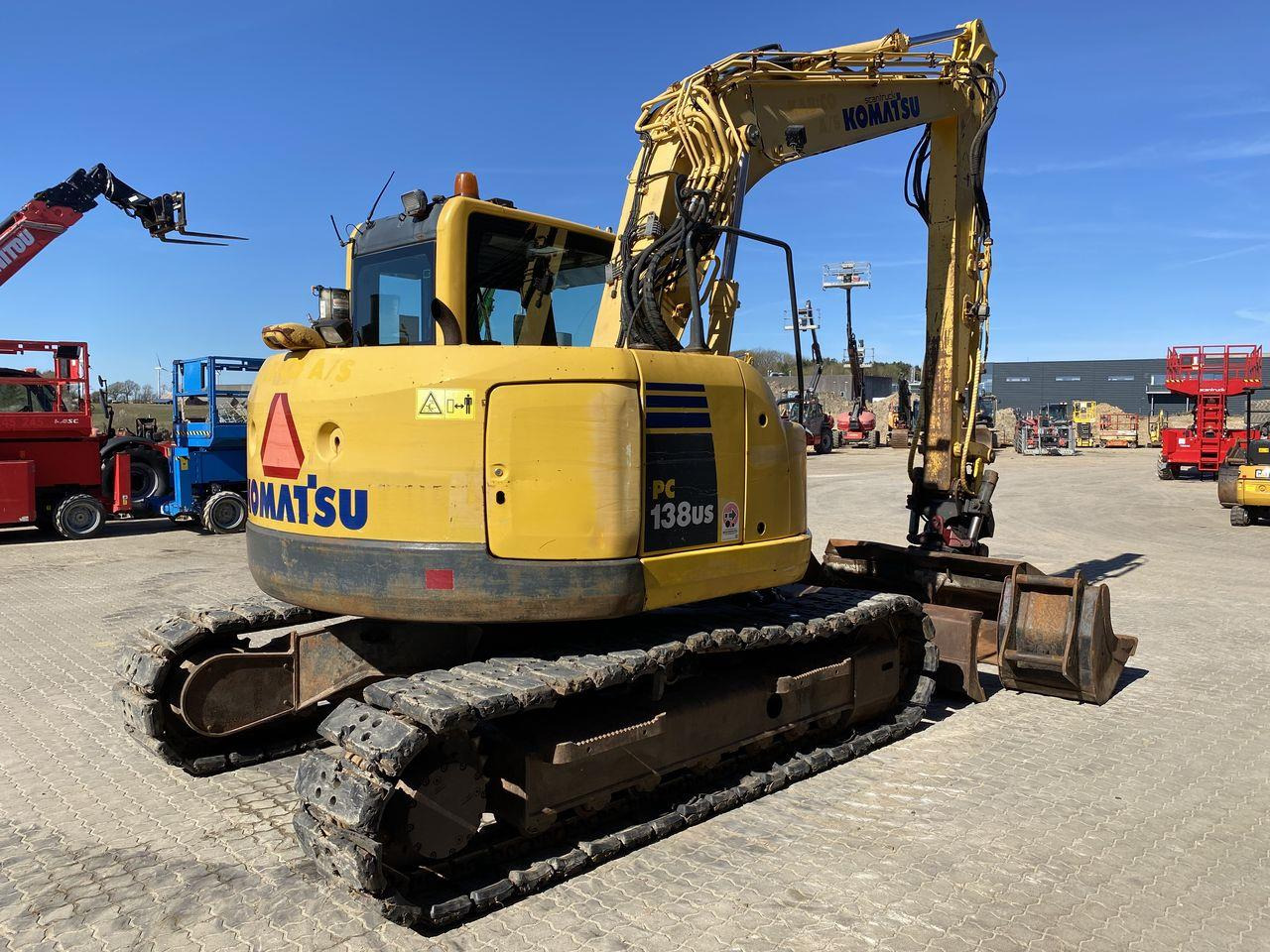 Komatsu PC138US-8 - حفار زحاف: صورة 4 Komatsu PC138US-8 - حفار زحاف: صورة 4
