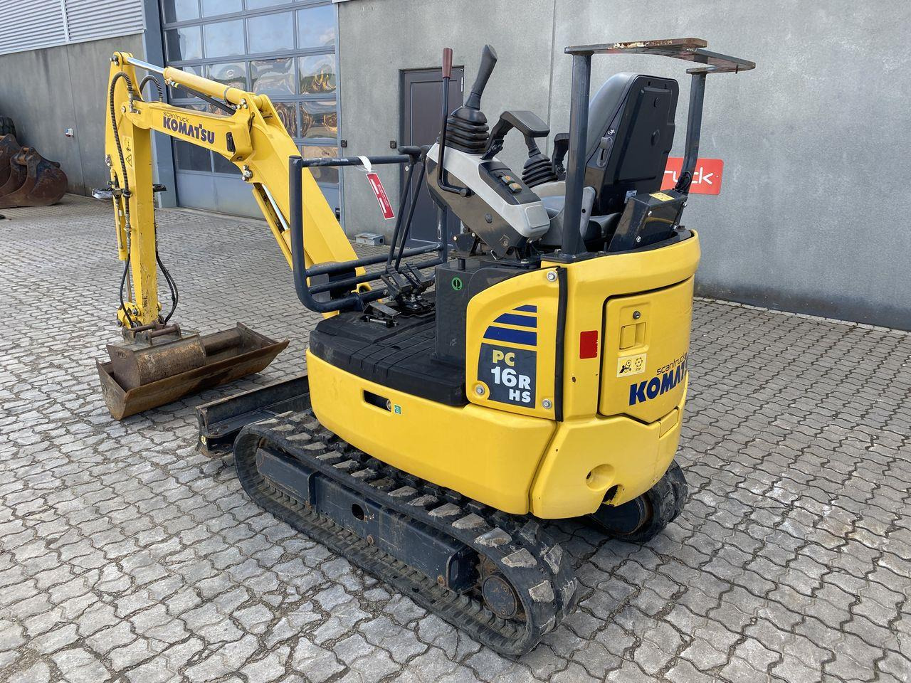 Komatsu PC16R-3HS CANOPY - حفارة مُصَّغرة: صورة 2 Komatsu PC16R-3HS CANOPY - حفارة مُصَّغرة: صورة 2
