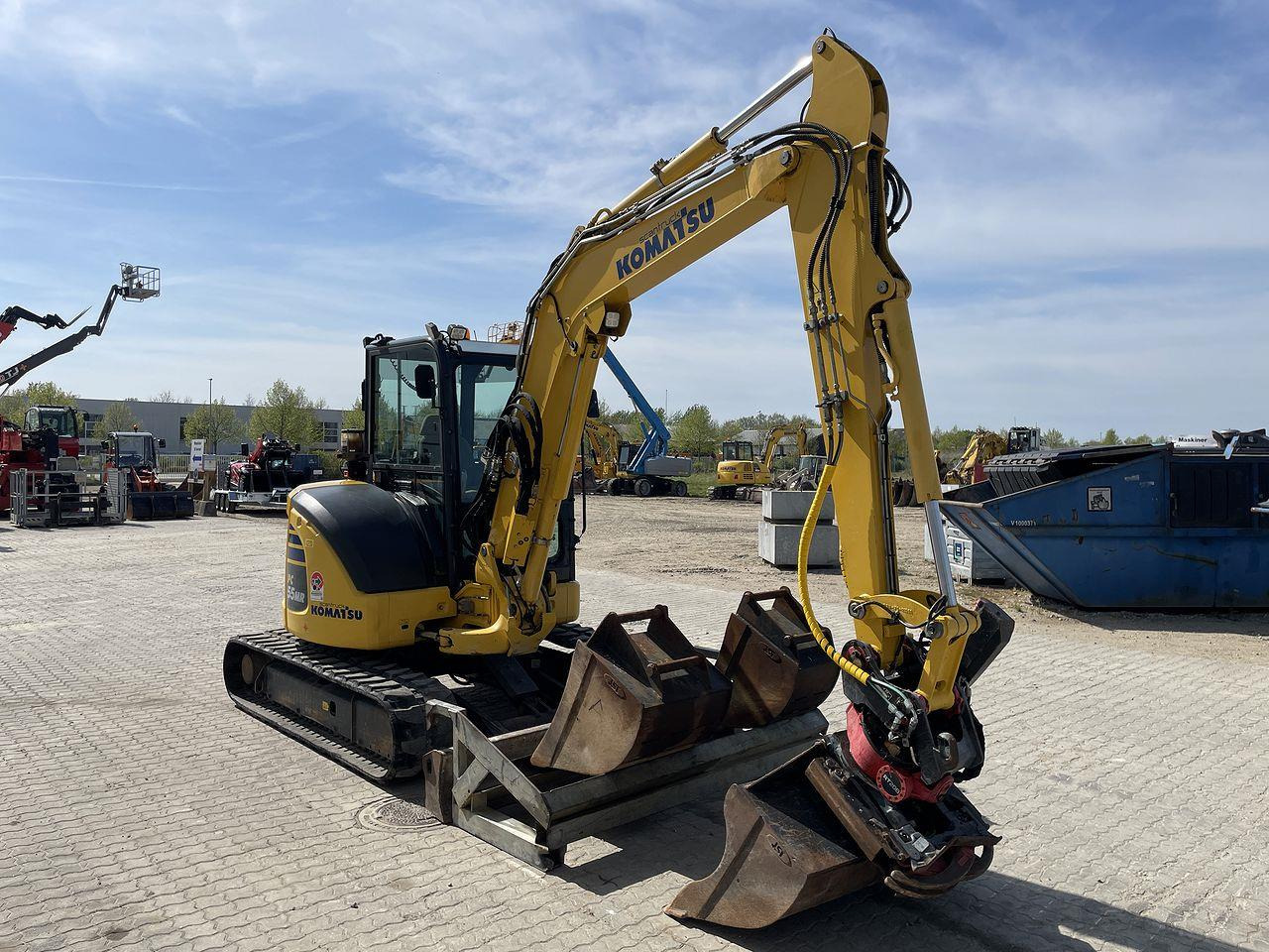 Komatsu PC55MR-5 - حفارة مُصَّغرة: صورة 5 Komatsu PC55MR-5 - حفارة مُصَّغرة: صورة 5
