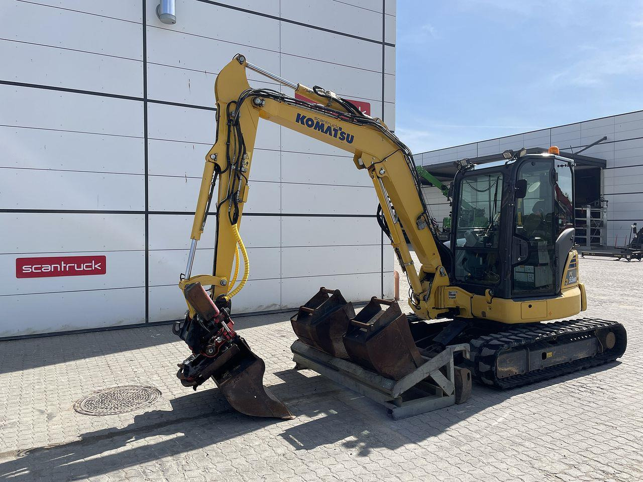 Komatsu PC55MR-5 - حفارة مُصَّغرة: صورة 1 Komatsu PC55MR-5 - حفارة مُصَّغرة: صورة 1