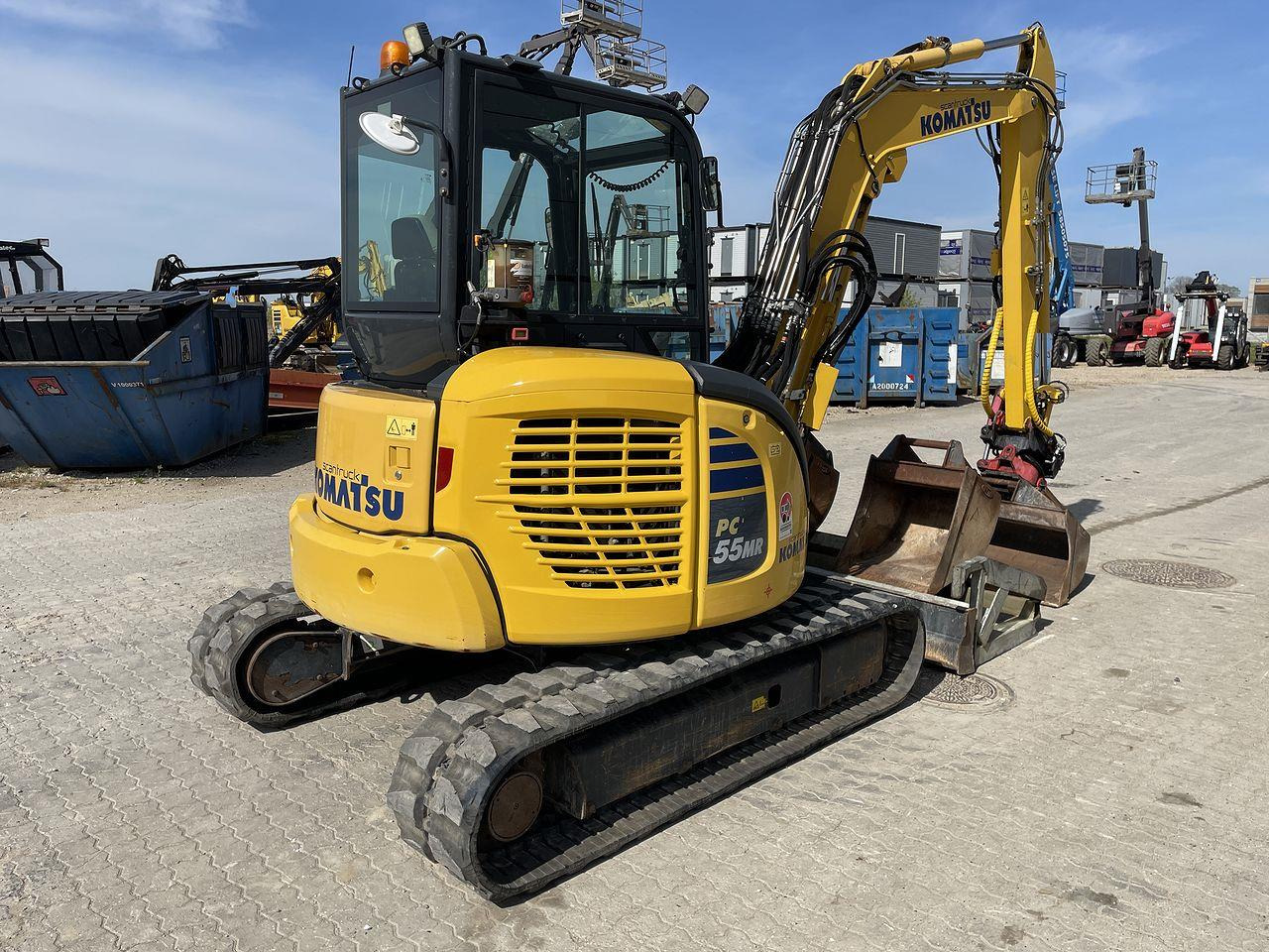 Komatsu PC55MR-5 - حفارة مُصَّغرة: صورة 4 Komatsu PC55MR-5 - حفارة مُصَّغرة: صورة 4