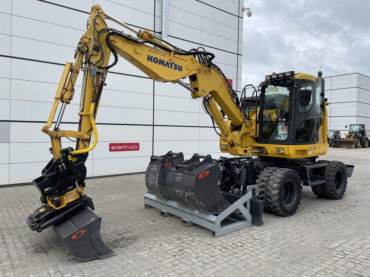 Komatsu PW118MR-11 - حفارة مُصَّغرة: صورة 1 Komatsu PW118MR-11 - حفارة مُصَّغرة: صورة 1