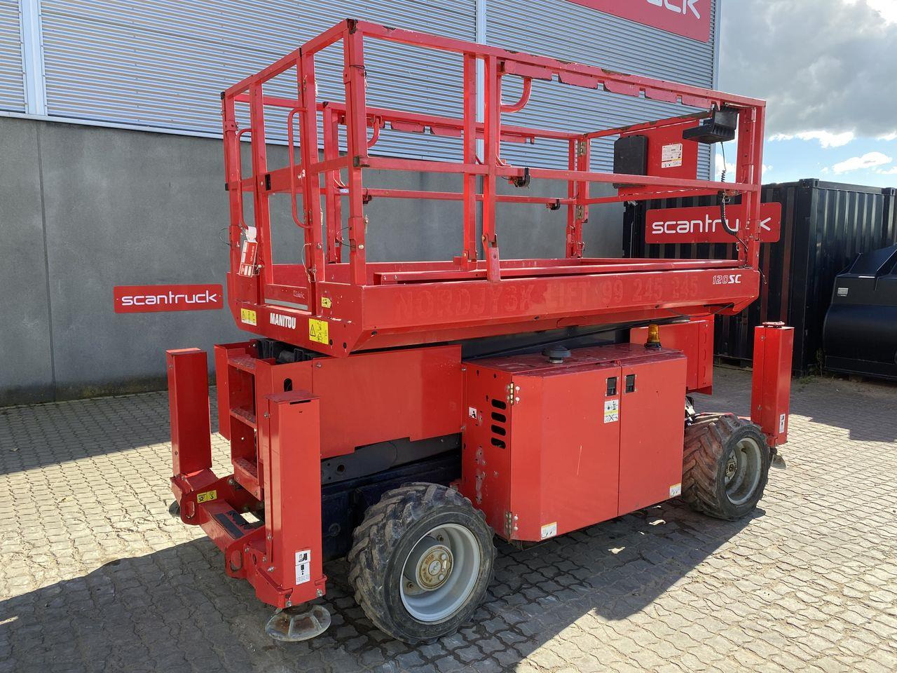Manitou 120SC - رافعة هيدروليكية مقصية: صورة 1 Manitou 120SC - رافعة هيدروليكية مقصية: صورة 1