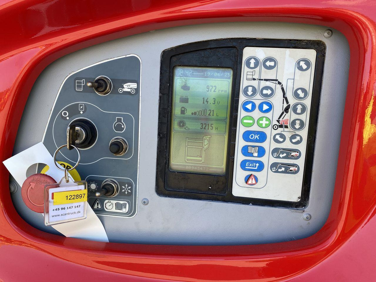 رافعة سلة تلسكوبية Manitou 280TJ: صورة 9