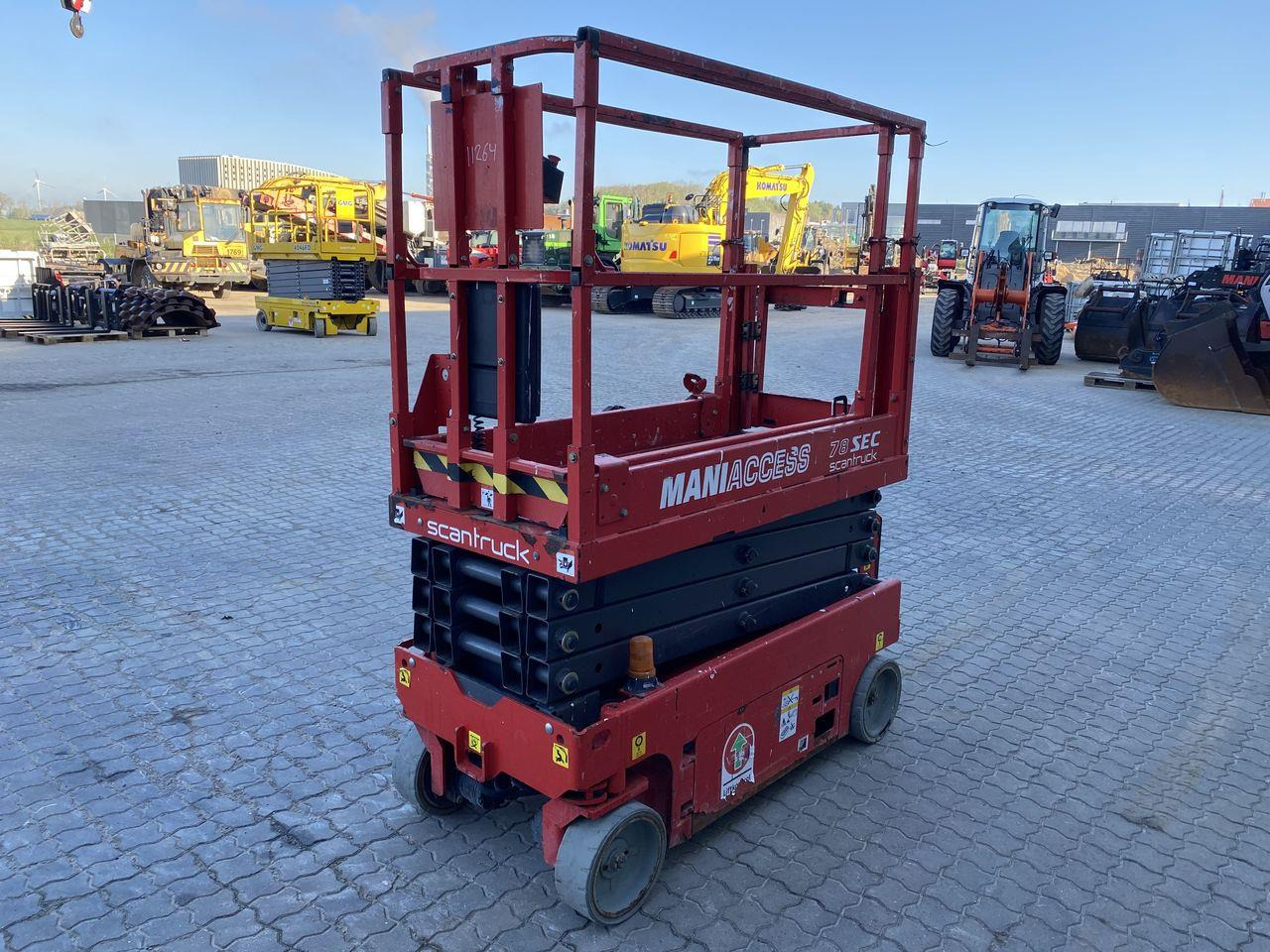 Manitou 78SEC - رافعة هيدروليكية مقصية: صورة 4 Manitou 78SEC - رافعة هيدروليكية مقصية: صورة 4