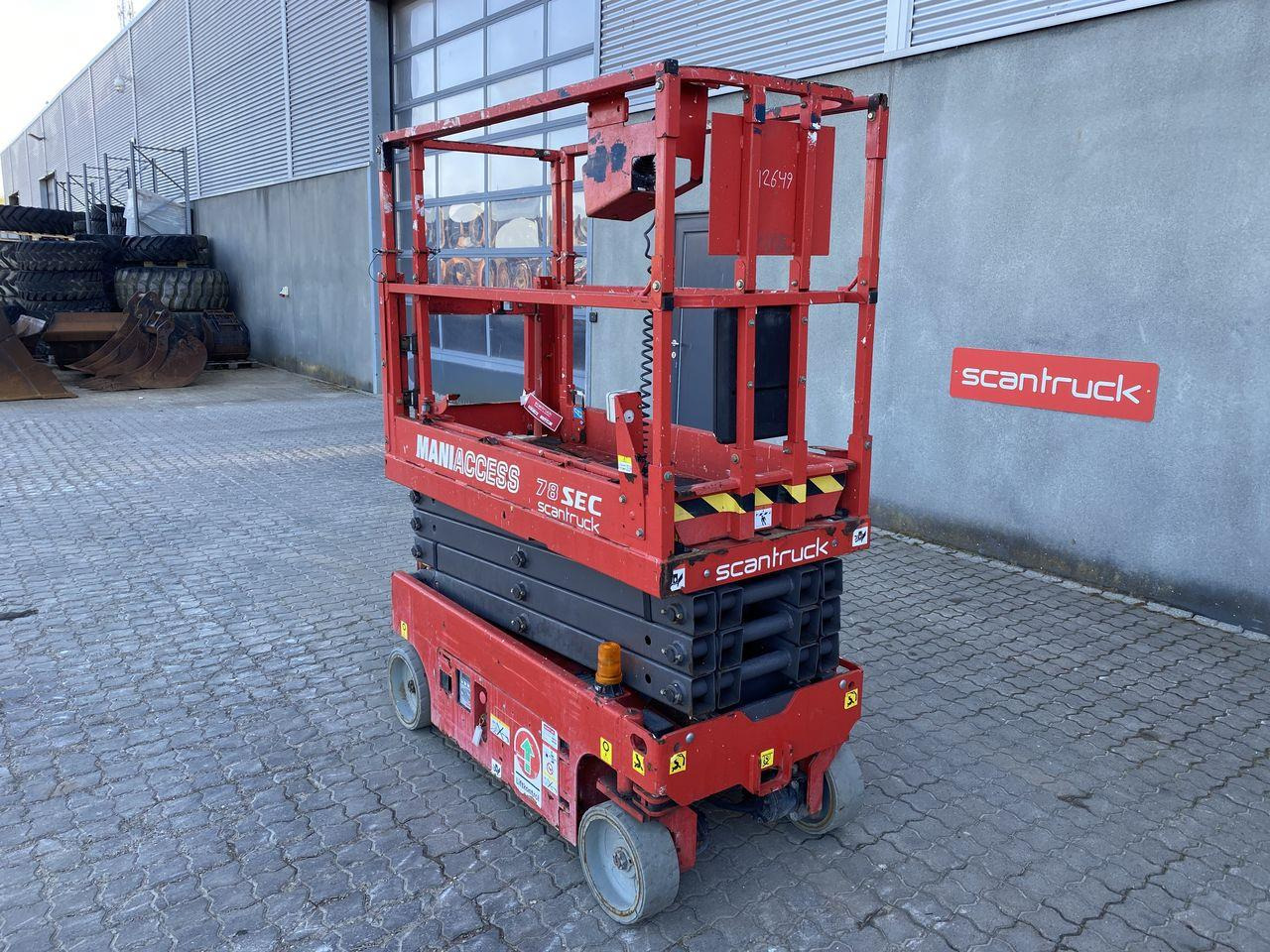 Manitou 78SEC - رافعة هيدروليكية مقصية: صورة 2 Manitou 78SEC - رافعة هيدروليكية مقصية: صورة 2