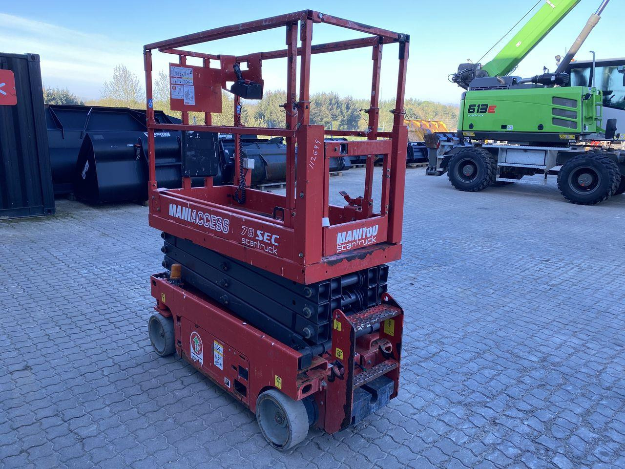 Manitou 78SEC - رافعة هيدروليكية مقصية: صورة 5 Manitou 78SEC - رافعة هيدروليكية مقصية: صورة 5