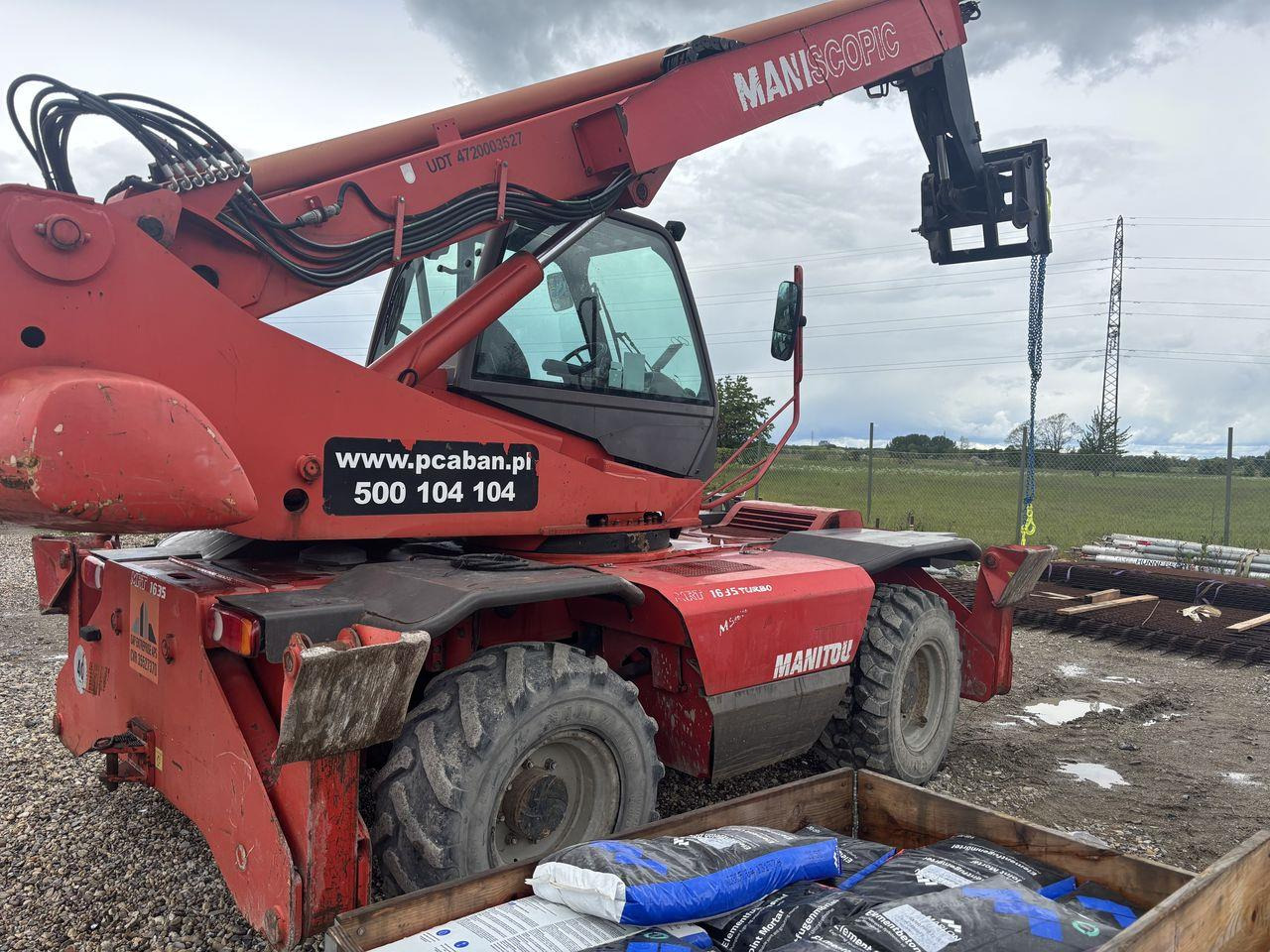 Manitou MRT1635 - رافعة تلسكوبية: صورة 2 Manitou MRT1635 - رافعة تلسكوبية: صورة 2