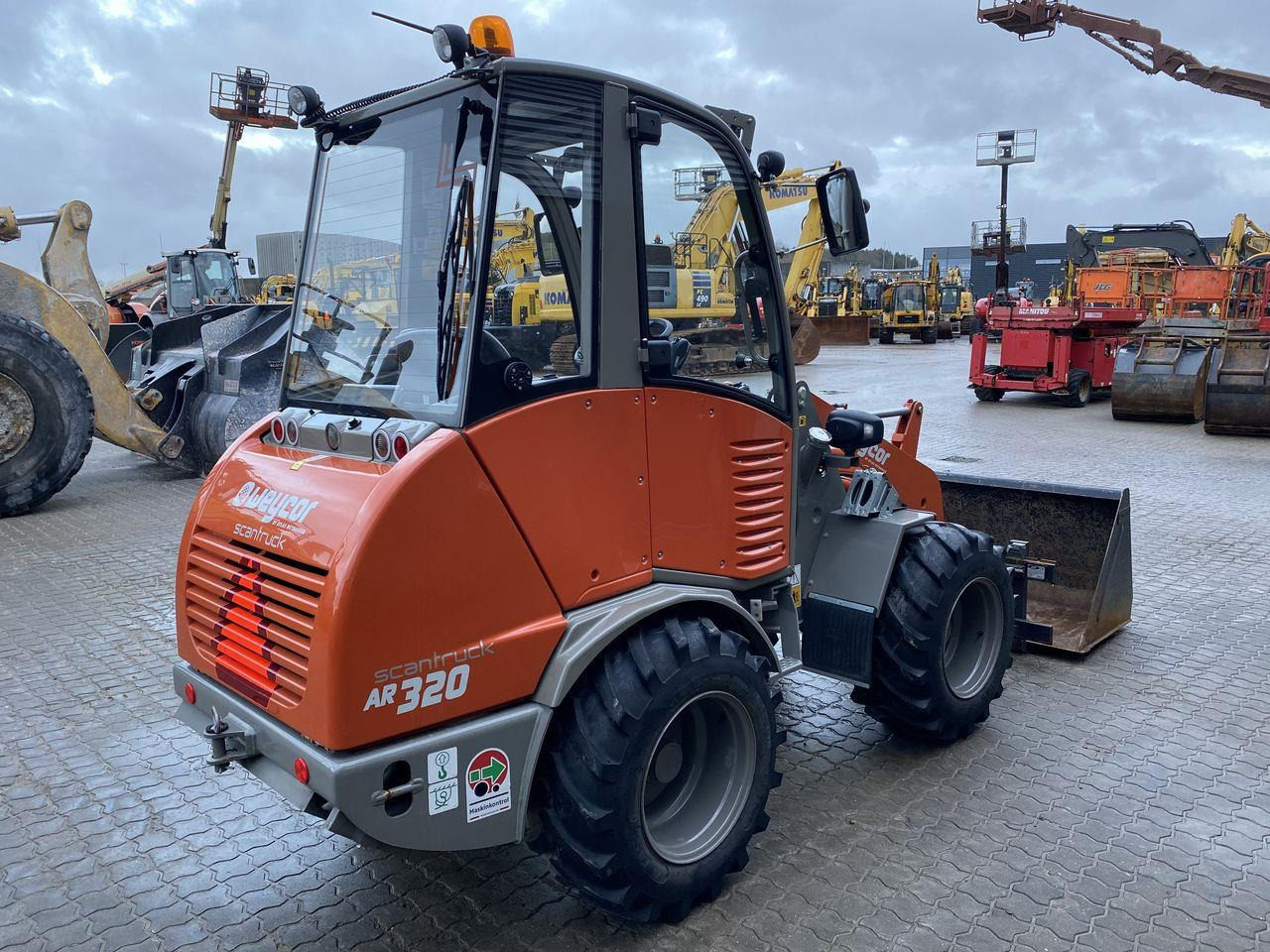 Weycor AR320 Cab - لودر مفصلي صغير: صورة 4 Weycor AR320 Cab - لودر مفصلي صغير: صورة 4