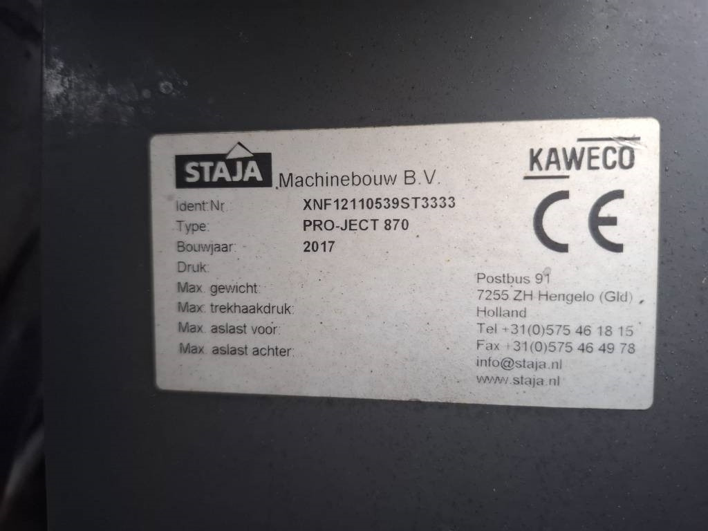 Kaweco Pro-ject 870 zodenbemester - آلة رش السماد الطبيعي: صورة 4 Kaweco Pro-ject 870 zodenbemester - آلة رش السماد الطبيعي: صورة 4