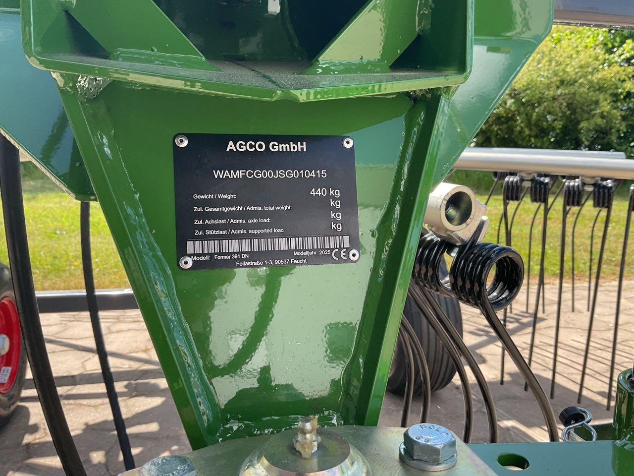 Fendt Former 391 DN - آلة تيبيس العشب/ آلة جمع العشب: صورة 4 Fendt Former 391 DN - آلة تيبيس العشب/ آلة جمع العشب: صورة 4