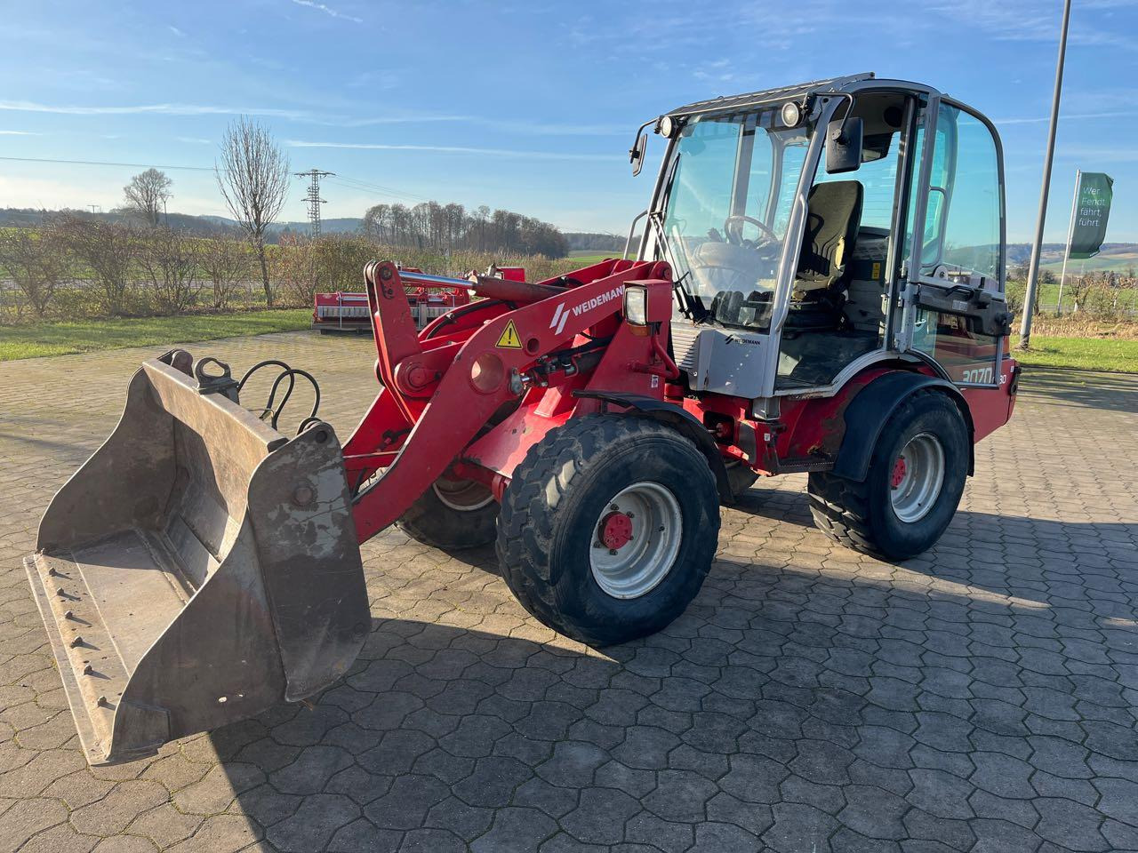 Weidemann 3070 CX 80 - اللودر بعجل: صورة 5 Weidemann 3070 CX 80 - اللودر بعجل: صورة 5