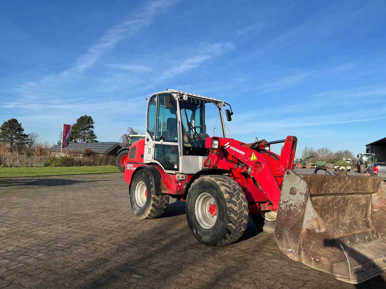 Weidemann 3070 CX 80 - اللودر بعجل: صورة 3 Weidemann 3070 CX 80 - اللودر بعجل: صورة 3