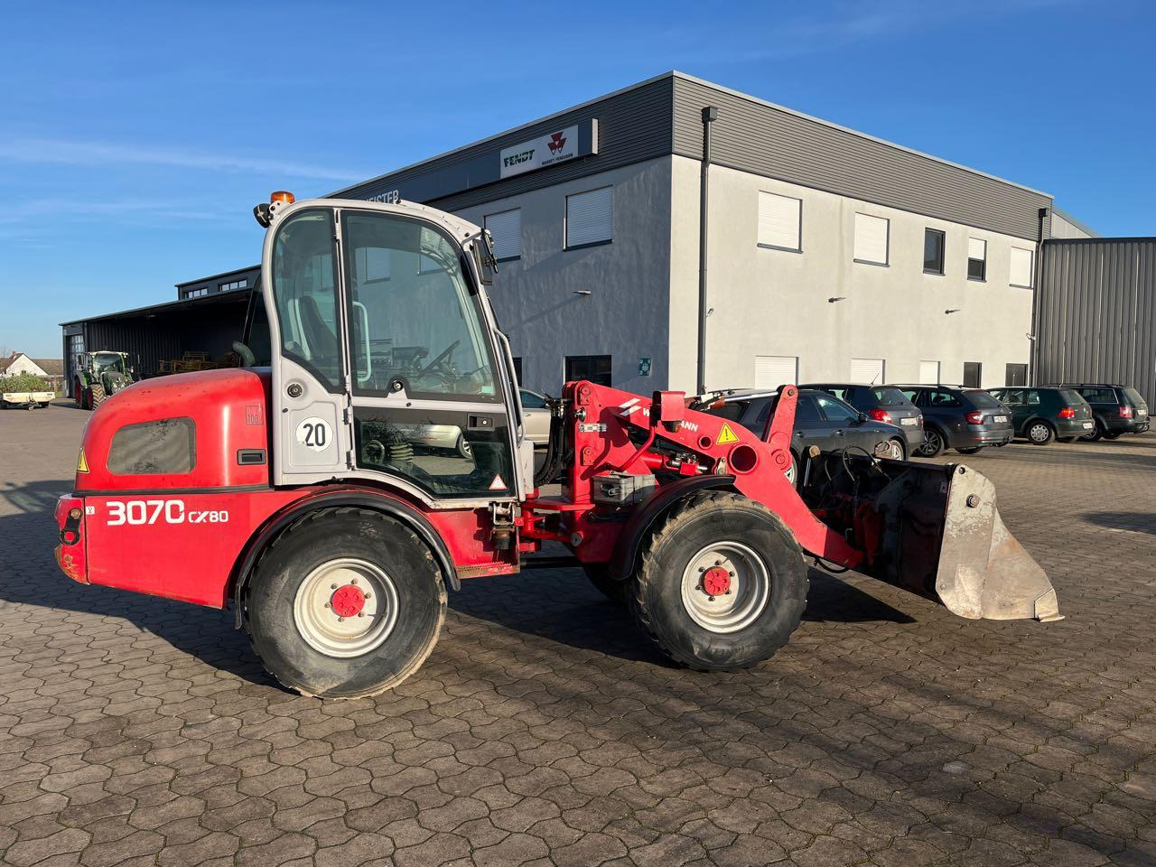 Weidemann 3070 CX 80 - اللودر بعجل: صورة 1 Weidemann 3070 CX 80 - اللودر بعجل: صورة 1