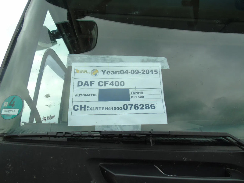 وحدة جر DAF CF 400: صورة 20