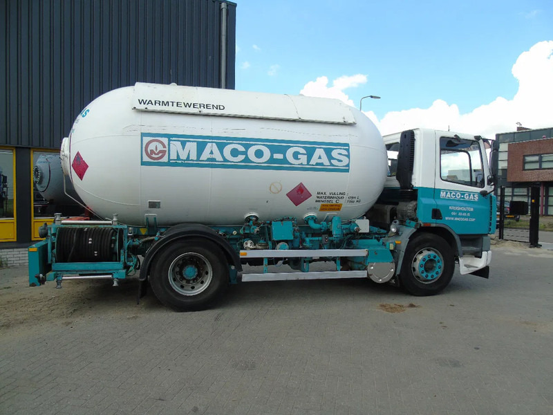 DAF CF 75.270 + 17.517LITER GAS TRANSPORT + PUMP - شاحنة صهريج: صورة 3 DAF CF 75.270 + 17.517LITER GAS TRANSPORT + PUMP - شاحنة صهريج: صورة 3