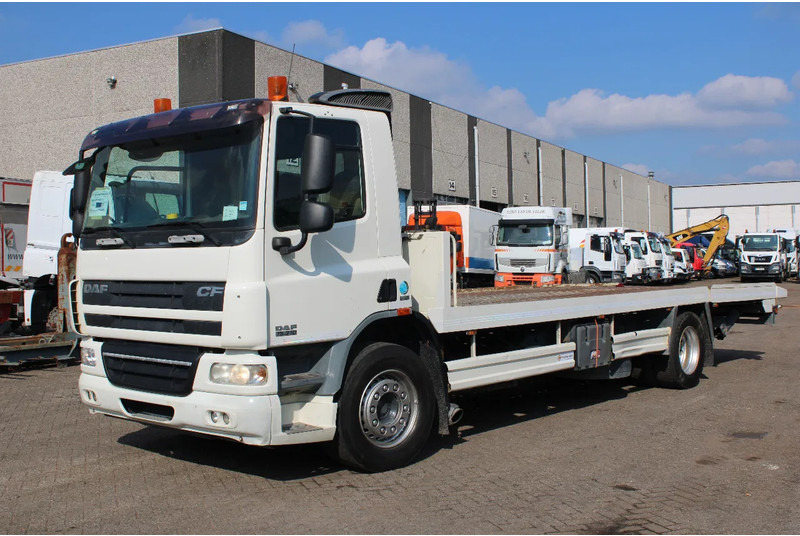 DAF CF 75.310 + HYDROLIC PLATFORM + EURO 5 + REMOTE + MANUAL - شاحنة نقل سيارات شاحنة: صورة 2 DAF CF 75.310 + HYDROLIC PLATFORM + EURO 5 + REMOTE + MANUAL - شاحنة نقل سيارات شاحنة: صورة 2