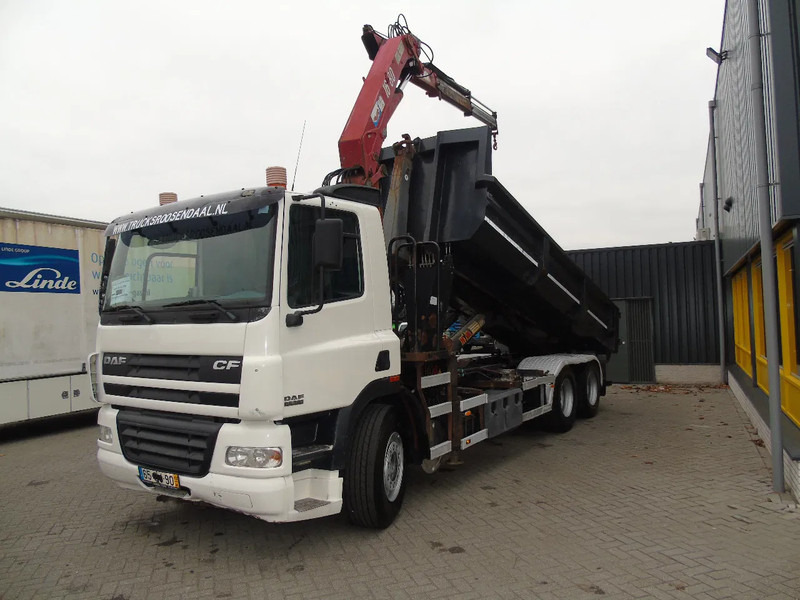 DAF CF 85.380 + MANUAL + HMF 1680 + HYVA + 6X2 - شاحنة كرين: صورة 2 DAF CF 85.380 + MANUAL + HMF 1680 + HYVA + 6X2 - شاحنة كرين: صورة 2