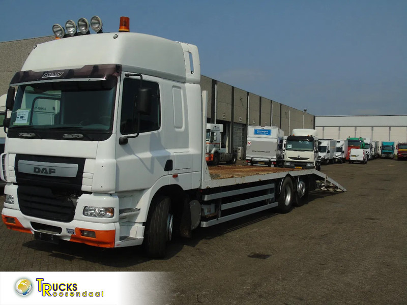 DAF CF 85.430 + RAMPS HYDRO + 6x2 - شاحنة نقل سيارات شاحنة: صورة 1 DAF CF 85.430 + RAMPS HYDRO + 6x2 - شاحنة نقل سيارات شاحنة: صورة 1