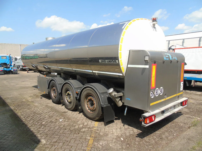 ETA 29.000 LITER + INOX + MILK + WATER - نصف مقطورة صهريج: صورة 3 ETA 29.000 LITER + INOX + MILK + WATER - نصف مقطورة صهريج: صورة 3