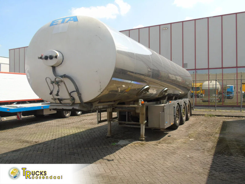 ETA 29.000 LITER + INOX + MILK + WATER - نصف مقطورة صهريج: صورة 1 ETA 29.000 LITER + INOX + MILK + WATER - نصف مقطورة صهريج: صورة 1